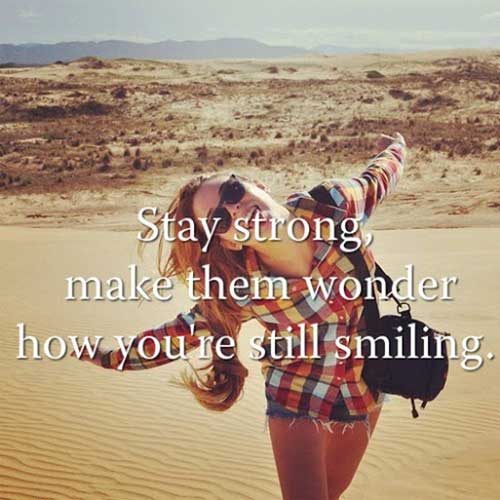 stay strong make them wonder good morning quotes