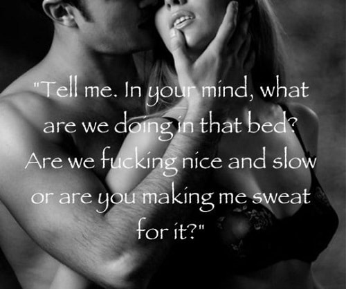 Tell me In your mind